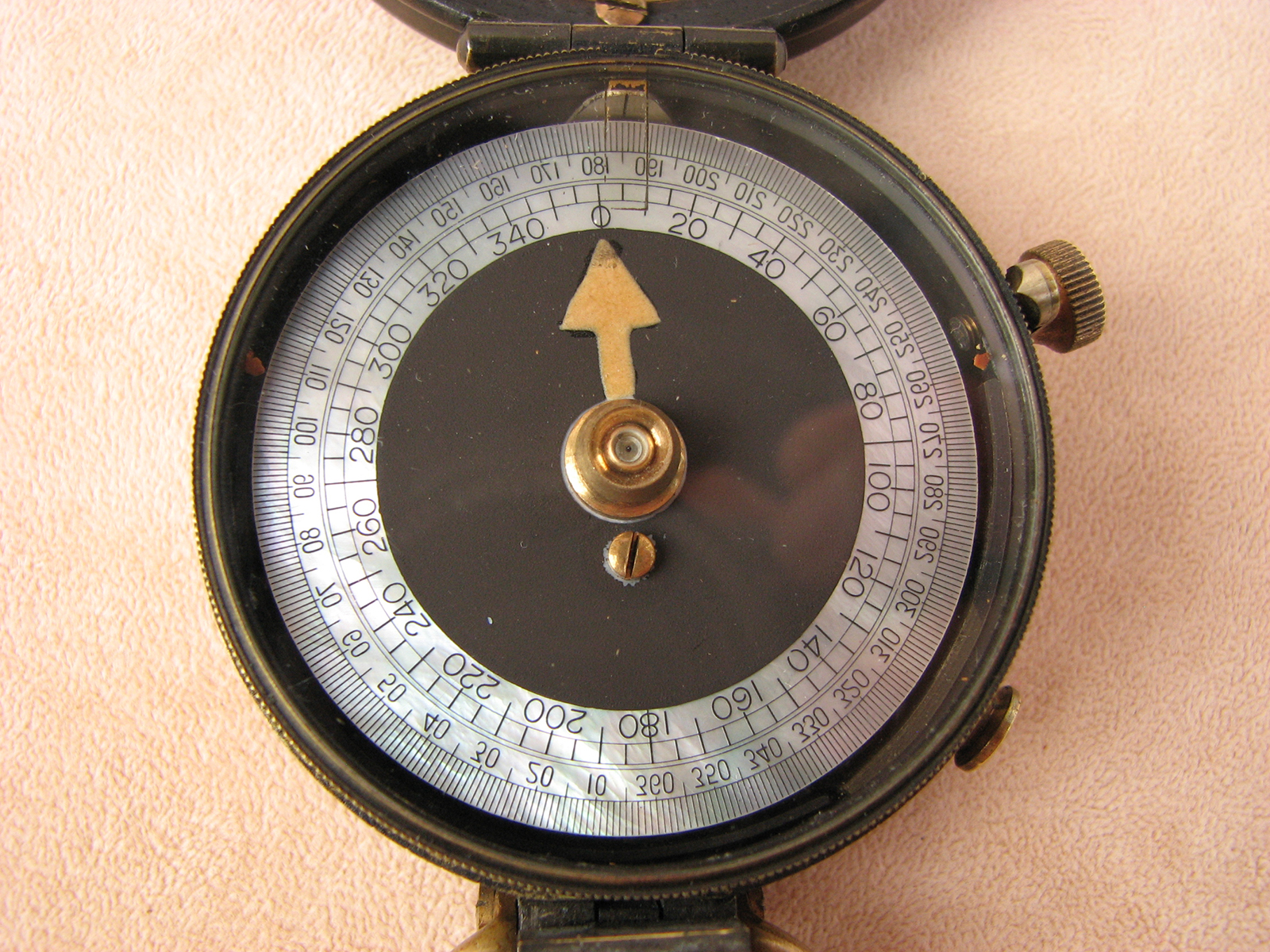 Bausch & Lomb WW1 Verners MK VIII prismatic marching compass